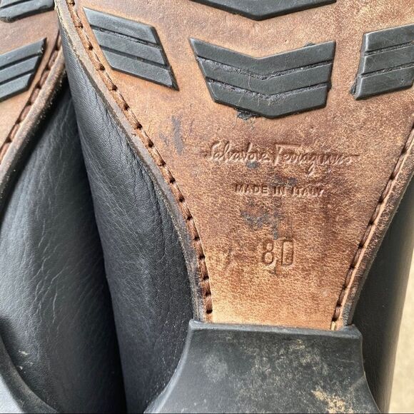 Salvatore Ferragamo Leather Bit Loafers - Picture 8 of 8